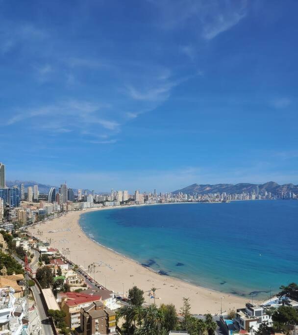 Ferienwohnung Espectaculares Vistas Benidorm Exterior foto